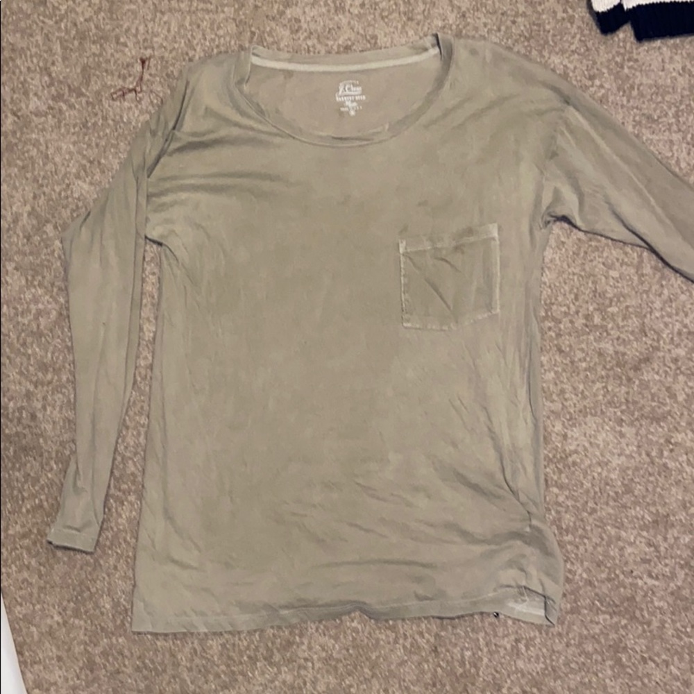 Jcrew garment dyed t shirt